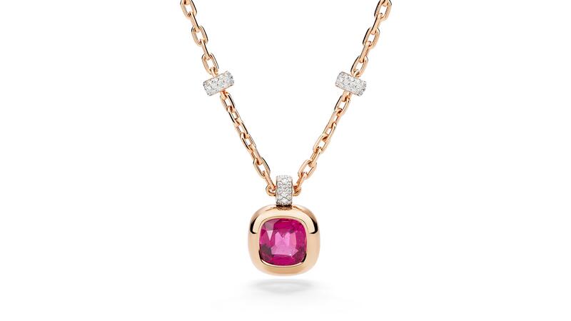 Pomellato Nudo High Jewelry Rubellite Necklace