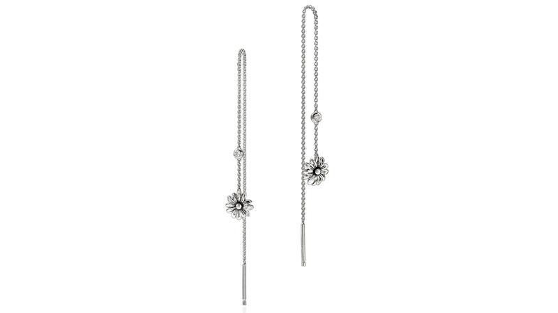 John Hardy Billie Eilish & Finneas Collection Wildflower Drop Chain Earrings