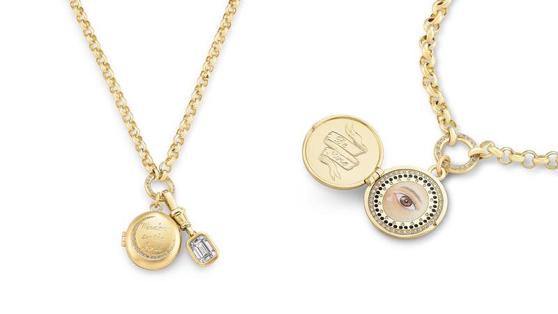 Cece Jewellery Lover’s Eye Locket