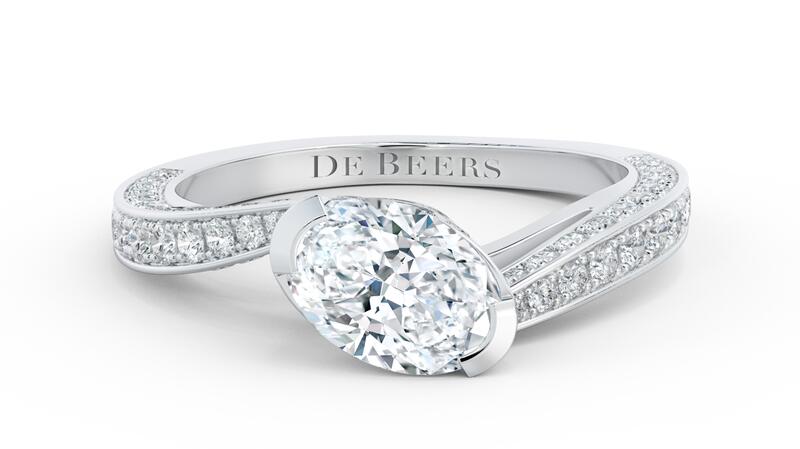 De Beers high jewelry Metamorphosis diamond ring