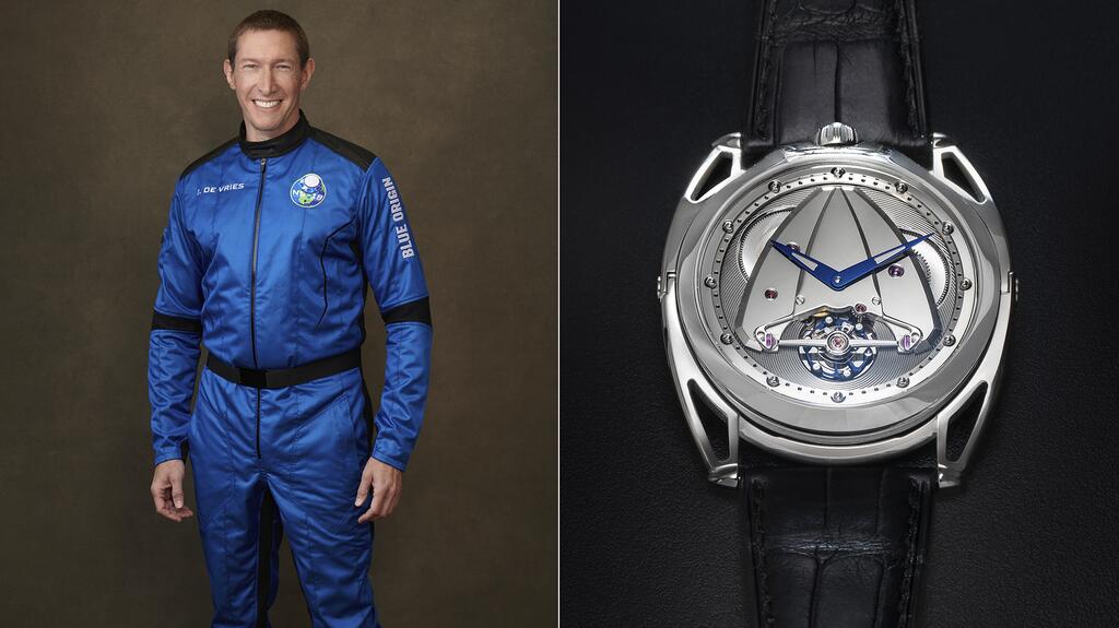 Glen de Vries and titanium De Bethune Ref. DB28XP from his collection