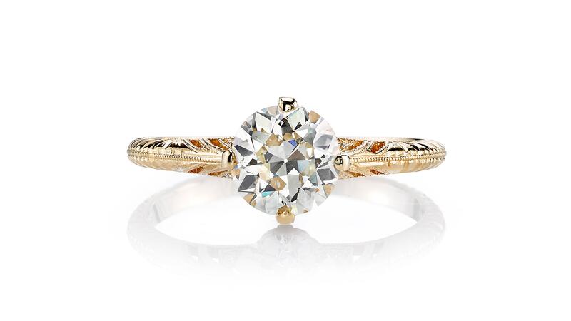 Single Stone Adele diamond ring