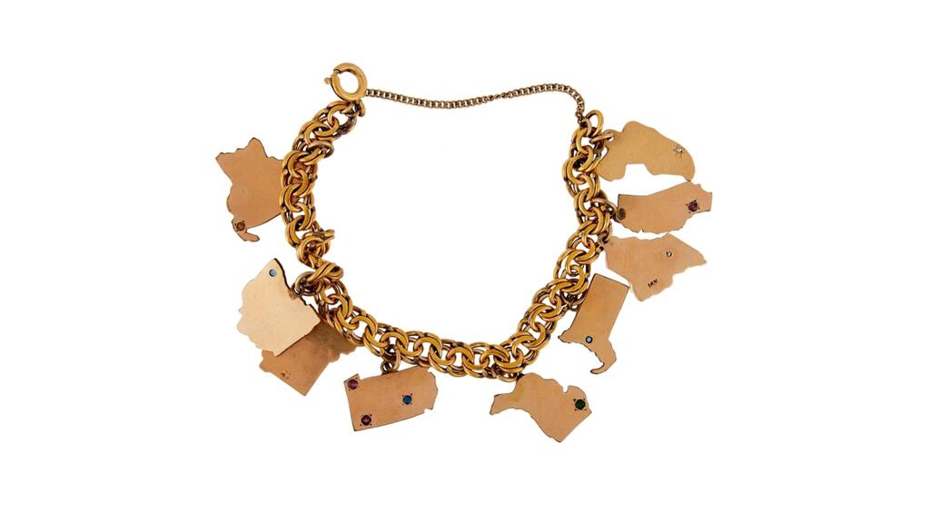 (Photo credit: Julien’s Auctions) 20220930_Betty White state bracelet.jpg