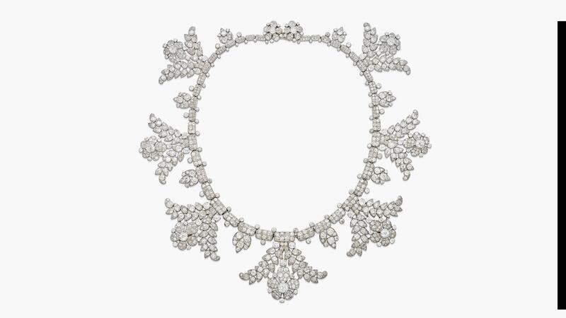 Cartier 1930s diamond necklace
