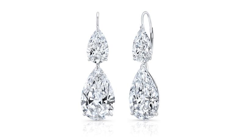 Rahaminov Diamonds diamond drop earrings