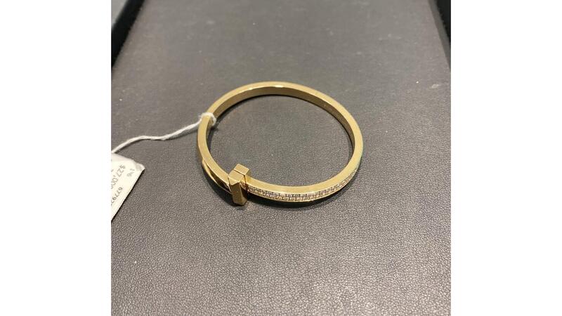 Tiffany T diamond bangle