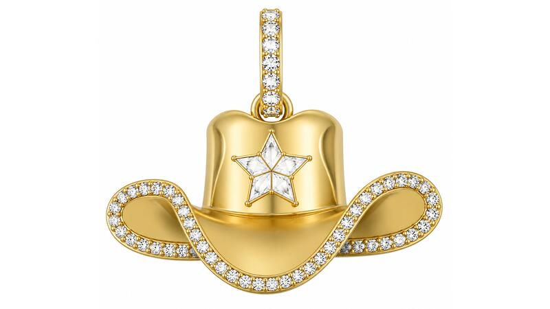 Buddha Mama Cowboy Hat Charm