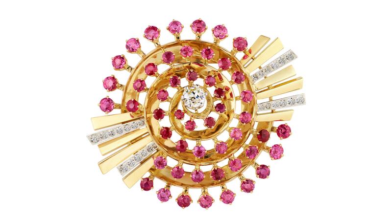Van Clef & Arpels Spiral Clip