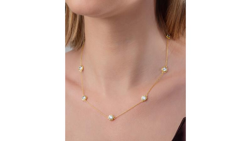 Tacori XO station necklace