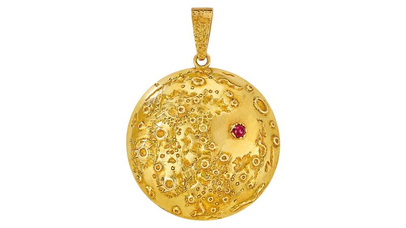 Van Clef & Arpels Moon Pendant