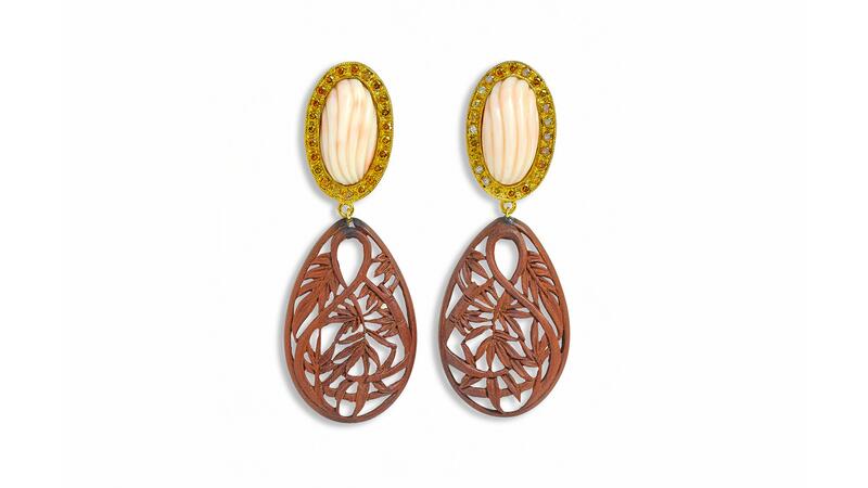 K Brunini Jewels Objects Organique Earrings