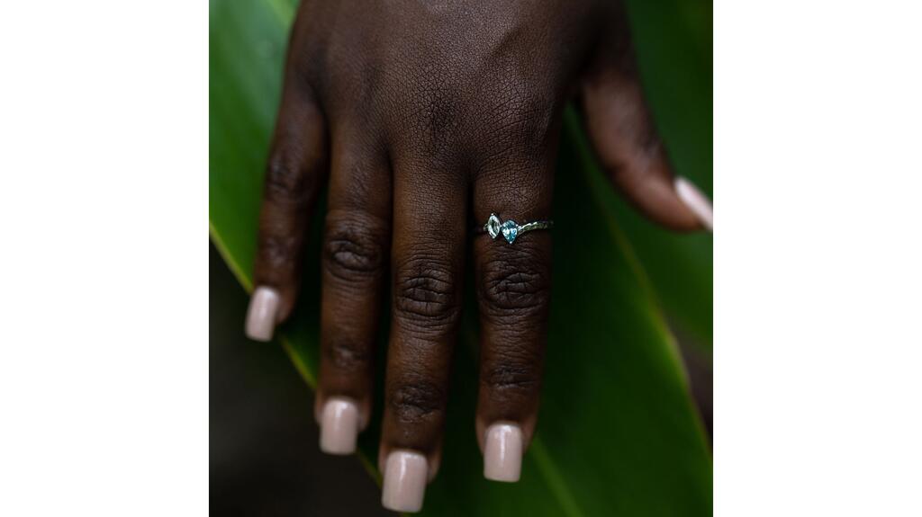 Chouette Designs toi et moi ring
