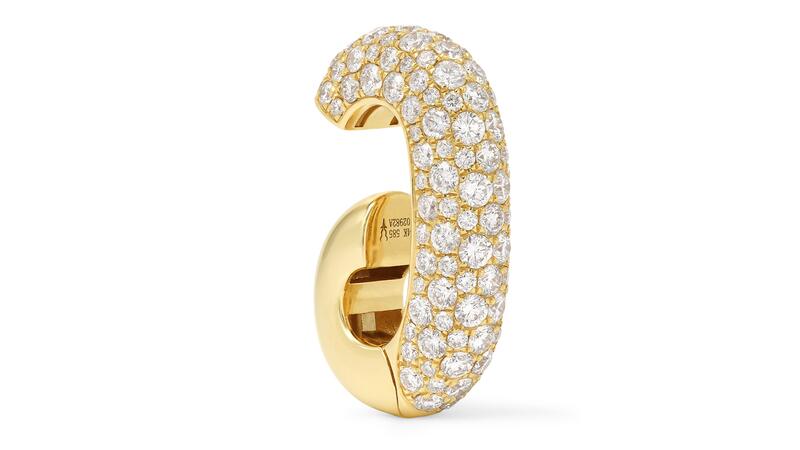 Robinson Pelham Boudicca Pave Diamond Earcuff