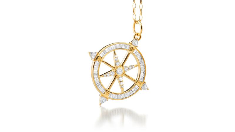 Monica Rich Kosann Compass Necklace