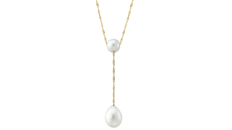 <a href="http://lalijewelry.com/" target="_blank">Lali Jewels</a> 14-karat yellow gold and white freshwater pearl necklace ($525)