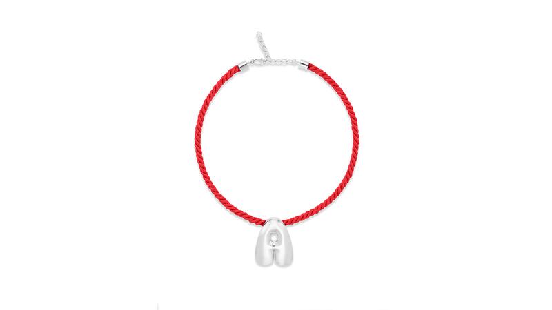 Alison Lou Red Cloud Necklace