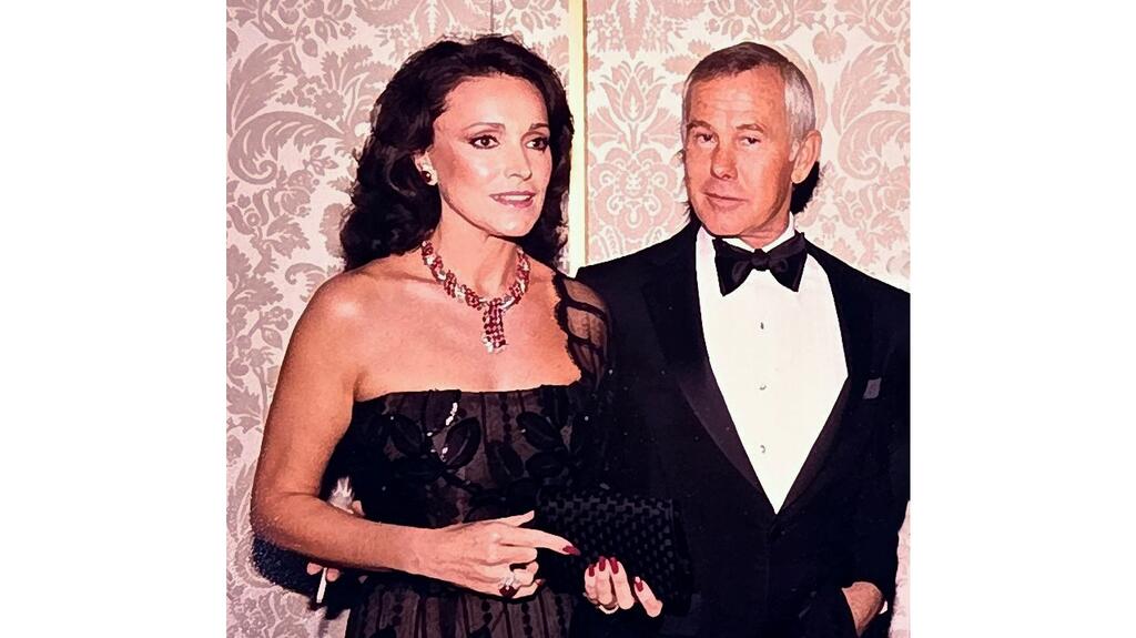 Joanna Carson and Johnny Carson