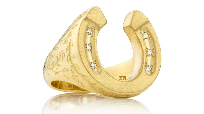 Brooke Gregson Diamond Horseshow Ring