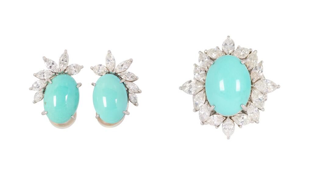 Dionne Warwick turquoise jewelry