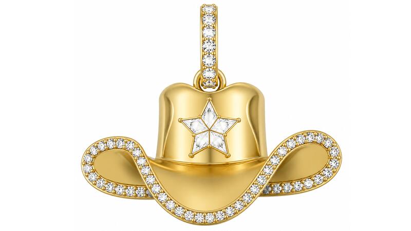 Buddha Mama Cowgirl Hat Charm