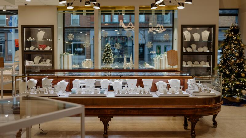 DeVries Jewelers store interior
