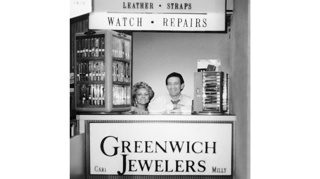 Carlos and Milly Gandia opened their jewelry store in 1976.