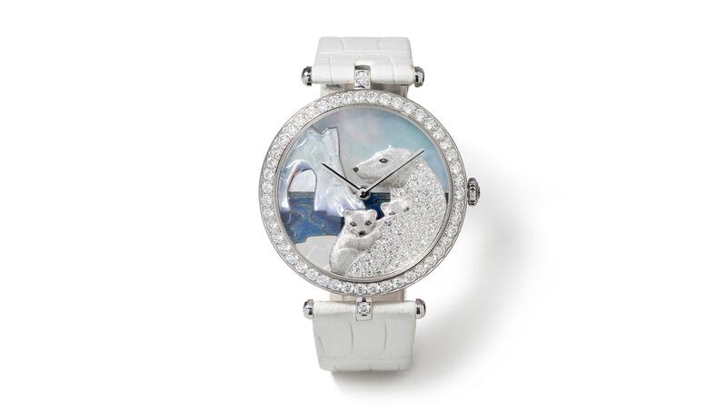 Van Cleef & Arpels polar bear watch