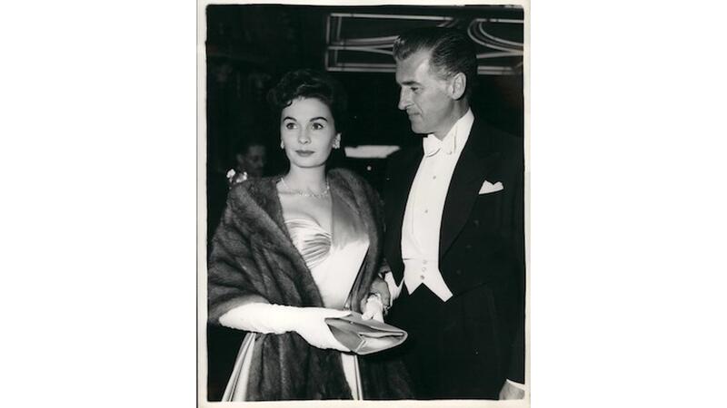 Jean Simmons and Stewart Granger at the Royal Film Performance 1954