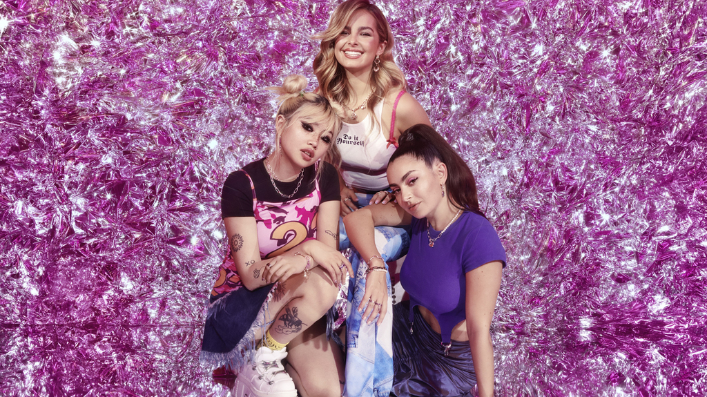 Beabadoobee, Addison Rae, and Charli XCX star in Pandora’s new advertising campaign, with a video directed by Hannah Lux Davis.