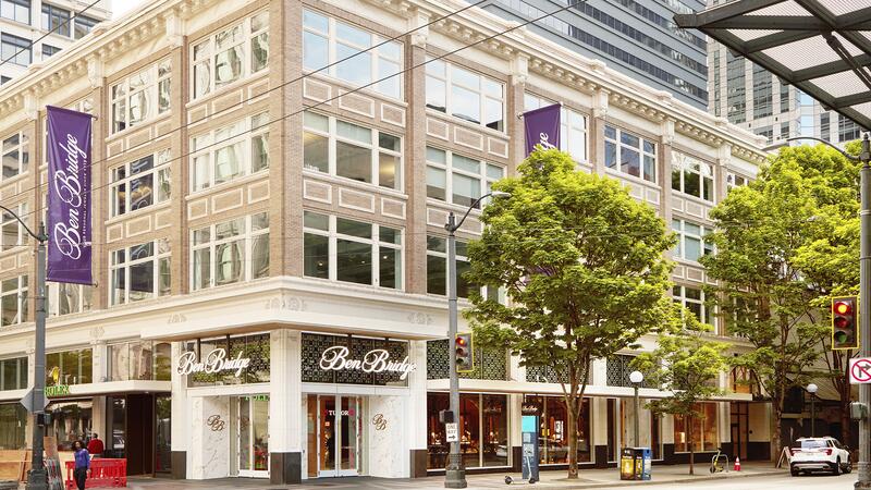 Exterior of the new Ben Bridge flagship store