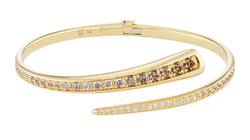 Emily P. Wheeler Champagne Ombré Wrap Bracelet