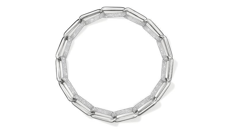 Hearts On Fire Inside Out Link Necklace