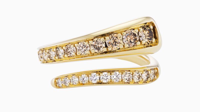 Emily P. Wheeler Champagne Ombré Wrap Ring