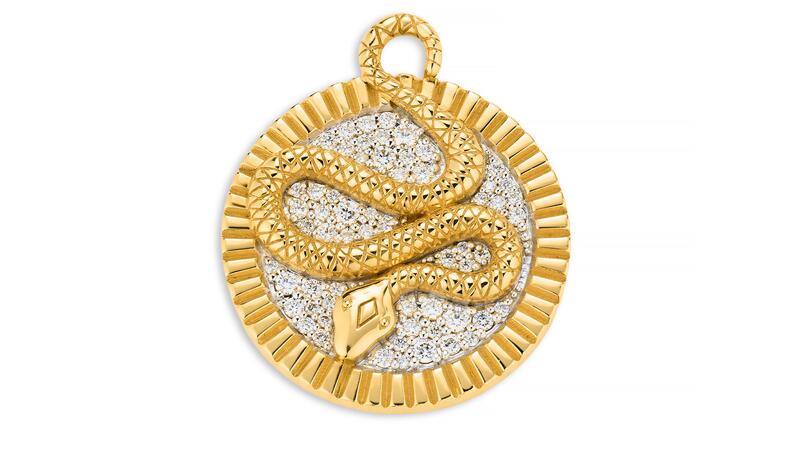 Foundrae Wholeness Pave Medium Medallion