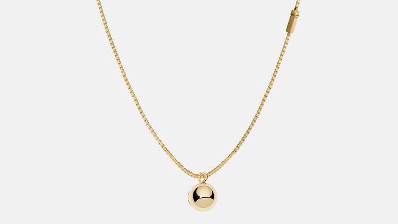Katkim Men’s The Globe Locket Necklace