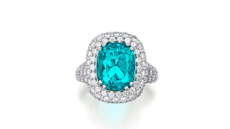 Bonhams Paraíba tourmaline ring