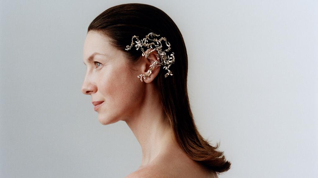 Caitríona Balfe Only Natural Diamonds Spring 2026 Issue Cover Story Neha Dani Brooch Hair Piece