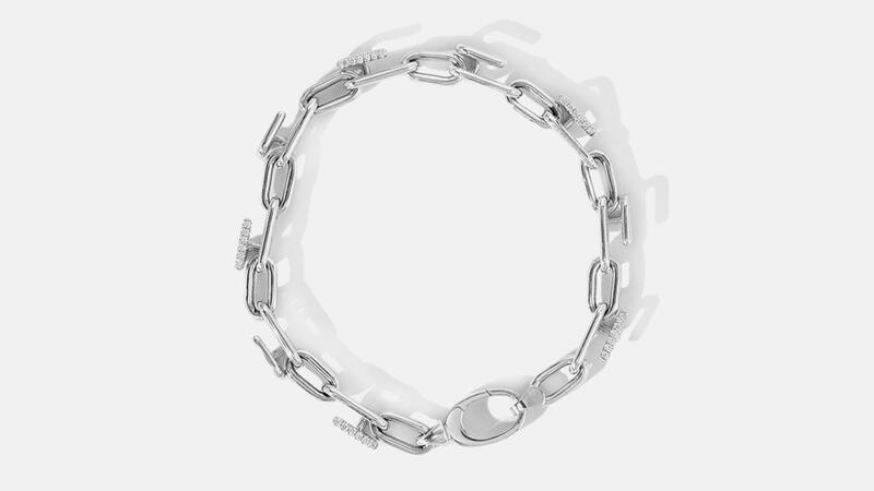 Katkim Men’s Half Mono Pave Bracelet