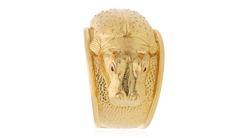 David Webb hippo bracelet