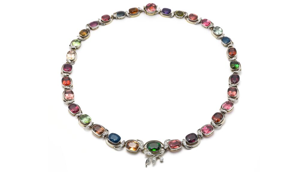 Tiffany & Co tourmaline necklace