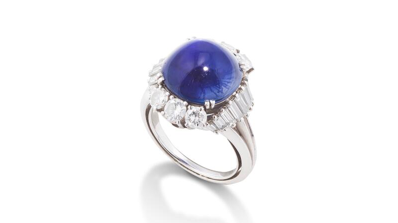Bonhams Paris Boucheron sapphire ring