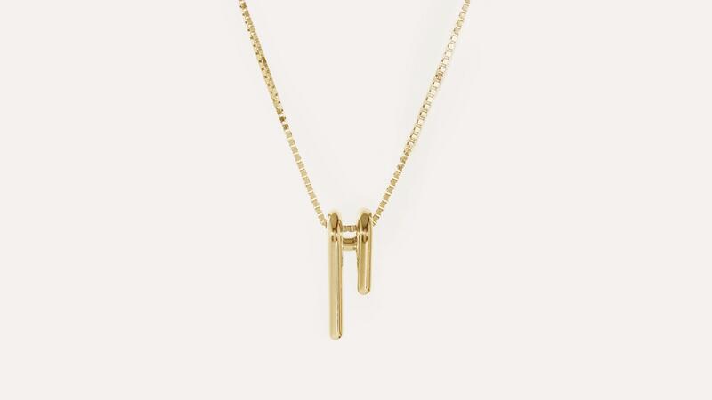 Katkim Men’s Mono Pendant Necklace
