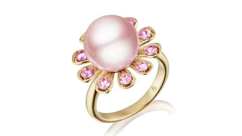 “The Pearl Blossom Ring” by Anne Baker