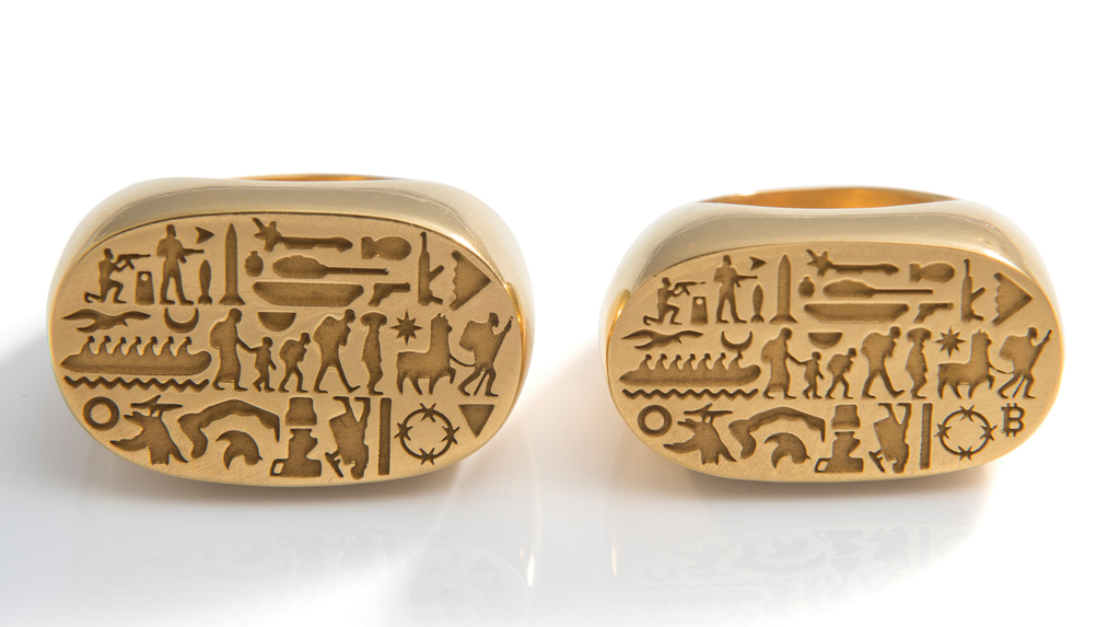 These rings from China’s most famous artist, Ai Weiwei, explore the concept of migration. These rings from China’s most famous artist, Ai Weiwei, explore the concept of migration.