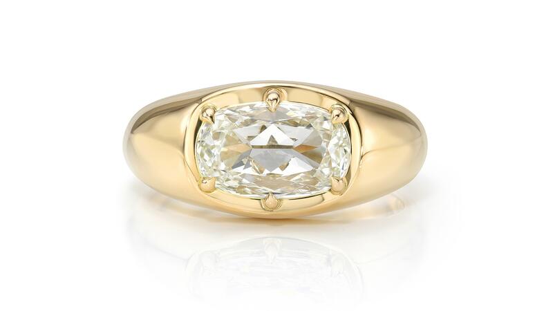 Single Stone Lila Ring
