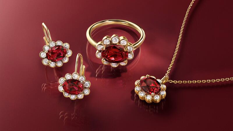 Brilliant Earth Elizabeth Taylor Collection Bold Blooms Set