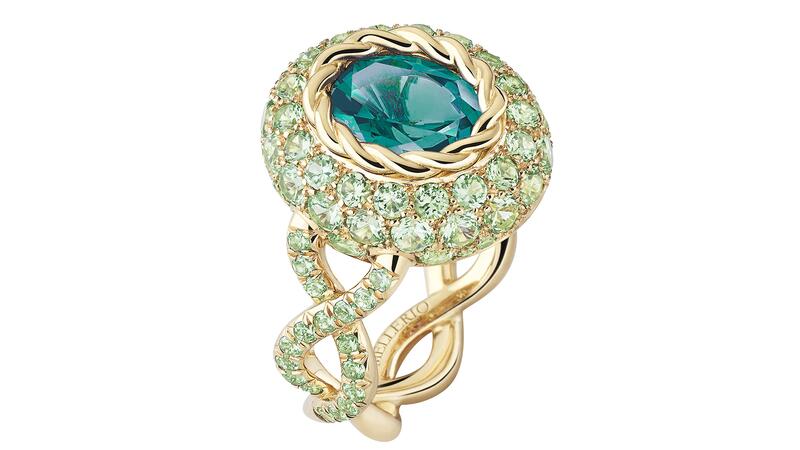 Mellerio Blue Velvet High Jewelry Ring