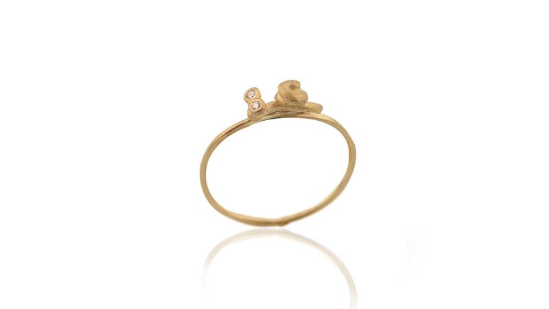 Lene Vibe snail ring