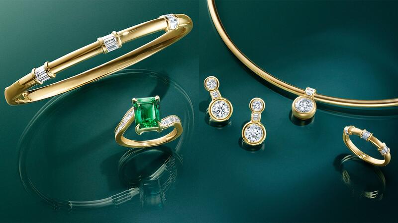 Brilliant Earth Elizabeth Taylor Collection Gilded Glamour Set