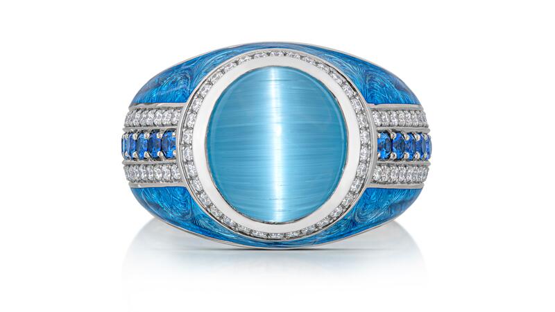 AGTA spectrum best use of platinum and color 2024 Craig Slavens